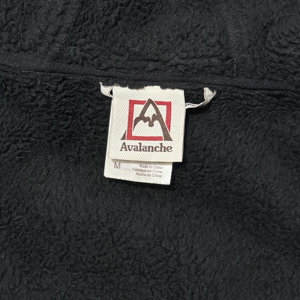 Avalanche Womens Black Softshell Jacket Hooded Fl… - image 8